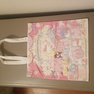 NWOT Sanrio Hello Kitty 45th Anniversary Canvas Tote